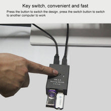 Load image into Gallery viewer, DY-B046 2 In 4 Out USB 2.0 Sharing Switch USB Flash Printer Adapter, DY-B046