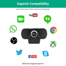 Load image into Gallery viewer, HD-F18 1080P Multi-function HD Camera WebCam with Microphone