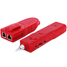 Load image into Gallery viewer, RJ11 / RJ45 Telephone Wire Tracker Ethernet LAN Network Cable Tester Detector Line Finder, RJ11 / RJ45 Line Finder