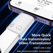 Load image into Gallery viewer, 8 Pin to USB 3.0 OTG Adapter, 8 Pin to USB 3.0