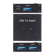Load image into Gallery viewer, AM-U301 2 Input 1 Output USB 3.0 Switch
