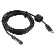 Load image into Gallery viewer, USB-C / Type-C Power Supply PD 65W Fast Charging Cable for Microsoft Surface Pro 2, Cable Length: 1.5m