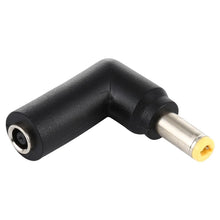 Load image into Gallery viewer, 10 PCS 4.5 x 3.0mm Female to 5.5 x 2.5mm Male Plug Elbow Adapter Connector, 4.5x3.0mm to 5.5x2.5mm