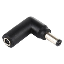 Load image into Gallery viewer, 10 PCS 4.5 x 3.0mm Female to 5.5 x 2.1mm Male Plug Elbow Adapter Connector, 4.5x3.0mm to 5.5x2.1mm
