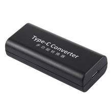 Load image into Gallery viewer, DC 5.5 x 2.1mm Power Jack Female to USB-C / Type C Female Power Connector Adapter with 30cm USB-C / Type C Cable, 5.5x2.1mm
