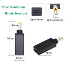 Load image into Gallery viewer, PD 18.5V-20V 5.5x2.5mm Male Adapter Connector, 5.5x2.5mm