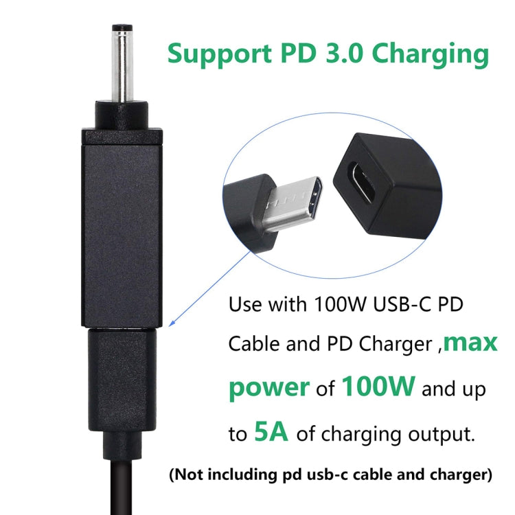PD 18.5V-20V 3.0x1.0mm Male Adapter Connector, 3.0x1.0mm