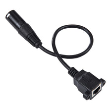 Load image into Gallery viewer, 3-pin XLR Male to RJ45 Female Ethernet LAN Network Extension Cable, Cable Length: 30cm, 3-pin XLR Male to RJ45 Female