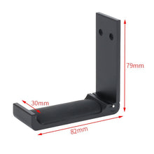 Load image into Gallery viewer, Paste Screw Type Metal Foldable Headset Stand Display Hanger, Paste Screw Type
