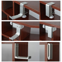 Load image into Gallery viewer, Paste Screw Type Metal Foldable Headset Stand Display Hanger, Paste Screw Type