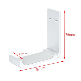 Paste Screw Type Metal Foldable Headset Stand Display Hanger