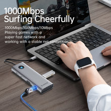 Load image into Gallery viewer, ORICO PW11-8PC Type-C / USB-C 8-in-1 5Gbps Multifunction Docking Station, PW11-8PC