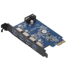 Load image into Gallery viewer, ORICO PVU3-4P 4 Ports USB3.0 PCI Express Card for Desktop, 4 Ports USB3.0
