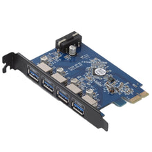 Load image into Gallery viewer, ORICO PVU3-4P 4 Ports USB3.0 PCI Express Card for Desktop, 4 Ports USB3.0