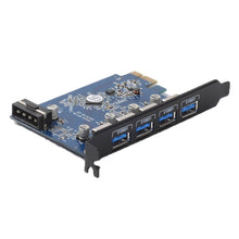 Load image into Gallery viewer, ORICO PVU3-4P 4 Ports USB3.0 PCI Express Card for Desktop, 4 Ports USB3.0
