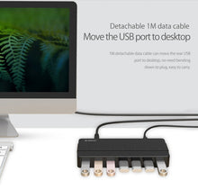 Load image into Gallery viewer, ORICO H7928-U3 ABS Material Desktop 7 Ports USB 3.0 HUB with 1m Cable, USB 3.0