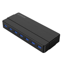 Load image into Gallery viewer, ORICO H7928-U3 ABS Material Desktop 7 Ports USB 3.0 HUB with 1m Cable, USB 3.0