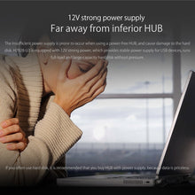 Load image into Gallery viewer, ORICO H7928-U3 ABS Material Desktop 7 Ports USB 3.0 HUB with 1m Cable, USB 3.0