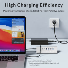 Load image into Gallery viewer, ORICO M3CU2 Aluminum Alloy 4-Port Type-C And USB 3.2 Gen2 10Gbps HUB, M3CU2