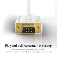 Load image into Gallery viewer, TC026 1.8m 1080P USB-C / Type-C Male to VGA Male Adapter Cable