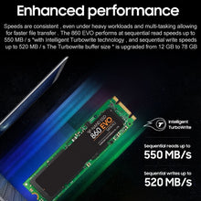 Load image into Gallery viewer, Original Samsung 860 EVO 500GB M.2 SATAIII Solid State Drive