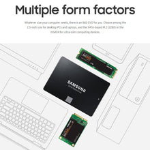 Load image into Gallery viewer, Original Samsung 860 EVO 500GB M.2 SATAIII Solid State Drive