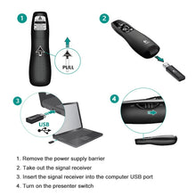 Load image into Gallery viewer, Logitech R400 2.4Ghz Wireless Presenter PPT Remote Control Pen, R400