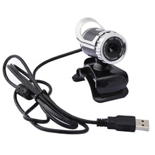 Load image into Gallery viewer, A859 480 Pixels HD 360 Degree WebCam USB 2.0 PC Camera with Sound Absorption Microphone for Computer PC Laptop, Cable Length: 1.4m