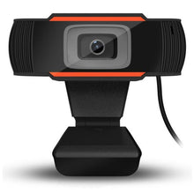 Load image into Gallery viewer, A870 480P Pixels HD 360 Degree WebCam USB 2.0 PC Camera with Microphone for Skype Computer PC Laptop, Cable Length: 1.4m, A870 (Orange), A870 (Black)