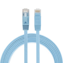 Load image into Gallery viewer, 2m CAT6 Ultra-thin Flat Ethernet Network LAN Cable, Patch Lead RJ45, Length: 2m
