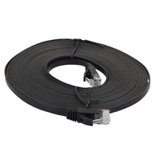 Load image into Gallery viewer, 5m CAT6 Ultra-thin Flat Ethernet Network LAN Cable, Patch Lead RJ45, Length: 5m