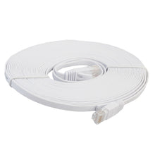 Load image into Gallery viewer, 8m CAT6 Ultra-thin Flat Ethernet Network LAN Cable, Patch Lead RJ45, Length: 8m