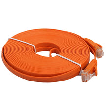 Load image into Gallery viewer, 10m CAT6 Ultra-thin Flat Ethernet Network LAN Cable, Patch Lead RJ45, Length: 10m