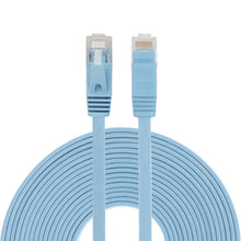 Load image into Gallery viewer, 10m CAT6 Ultra-thin Flat Ethernet Network LAN Cable, Patch Lead RJ45, Length: 10m