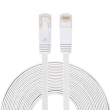 Load image into Gallery viewer, 10m CAT6 Ultra-thin Flat Ethernet Network LAN Cable, Patch Lead RJ45, Length: 10m
