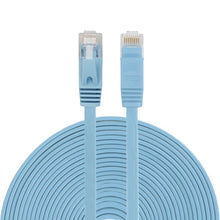Load image into Gallery viewer, 15m CAT6 Ultra-thin Flat Ethernet Network LAN Cable, Patch Lead RJ45, Length: 15m