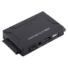 Load image into Gallery viewer, USB 3.0 to SATA / IDE Hard Disk Drive Converter Adapter Cable for 2.5 inch / 3.5 inch SATA IDE HDD, Cable Length: 1m, US160