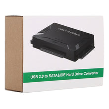 Load image into Gallery viewer, USB 3.0 to SATA / IDE Hard Disk Drive Converter Adapter Cable for 2.5 inch / 3.5 inch SATA IDE HDD, Cable Length: 1m, US160