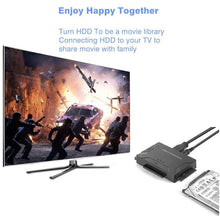 Load image into Gallery viewer, USB 3.0 to SATA / IDE Hard Disk Drive Converter Adapter Cable for 2.5 inch / 3.5 inch SATA IDE HDD, Cable Length: 1m, US160