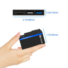 Load image into Gallery viewer, ROCKETEK RT-SGO727 USB 3.0 + USB 2.0 + Micro USB Interface Hub for Microsoft Surface Go, with 2 TF Card &amp; SD Card Slots, RT-SGO727