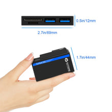 Load image into Gallery viewer, ROCKETEK RT-SGO737 2 USB 3.0 + Micro USB Interface Hub for Microsoft Surface Go, with 2 TF Card &amp; SD Card Slots, RT-SGO737