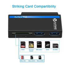 Load image into Gallery viewer, ROCKETEK RT-SGO737 2 USB 3.0 + Micro USB Interface Hub for Microsoft Surface Go, with 2 TF Card &amp; SD Card Slots, RT-SGO737