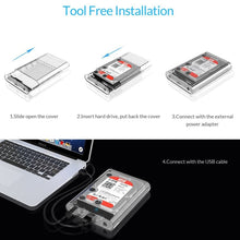 Load image into Gallery viewer, ORICO 3139U3 3.5 inch SATA HDD USB 3.0 Micro B External Hard Drive Enclosure Storage Case, USB 3.0 (3.5 inch)