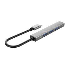 Load image into Gallery viewer, ORICO-AH-13-GY-BP USB 3.0 x 1 + USB 2.0 x 3 to USB-C / Type-C HUB Adapter, AH-13