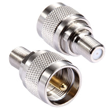Load image into Gallery viewer, F Female to UHF Male Connector, F Female to UHF Male