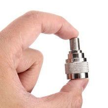 Load image into Gallery viewer, F Female to UHF Male Connector, F Female to UHF Male