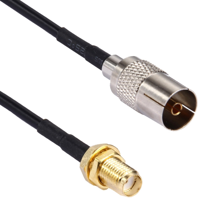 15cm SMA Female to TV Female RG174 Cable, TV Female