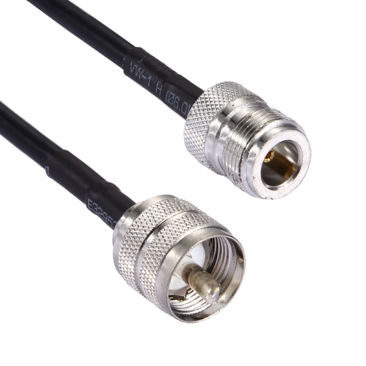 50cm UHF Male to N Female RG58 Cable, 50cm UHF Male to N Female