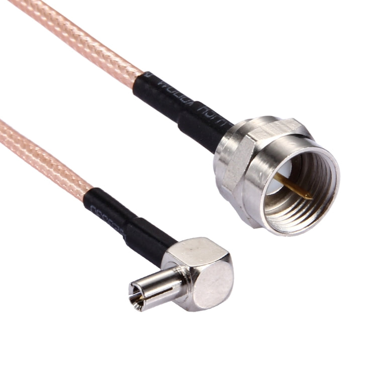 15cm TS9 to F Male RG316 Cable, F Male RG316