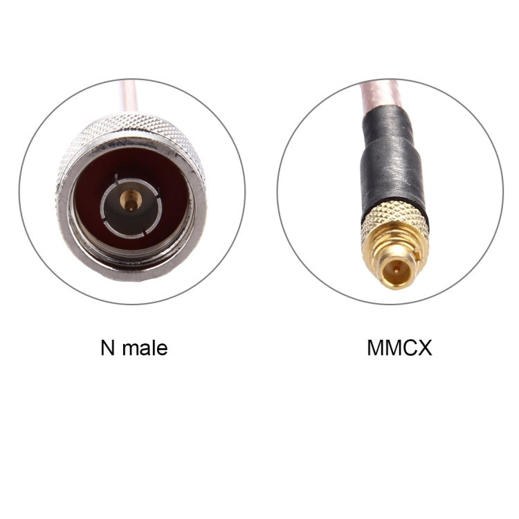 15cm MMCX to N Male RG316 Cable, 15cm MMCX to N Male